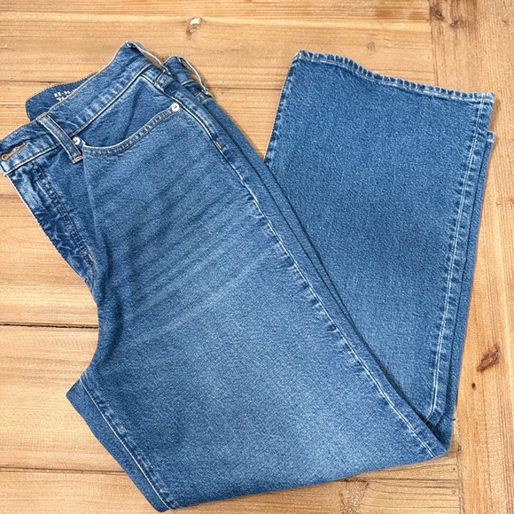 Women’s J Crew Wide Leg Jeans “96 Slim Wide” Size 29 - Picture 1 of 5